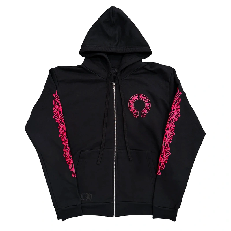 Chrome Heart Felpa Con Cappuccio zip up