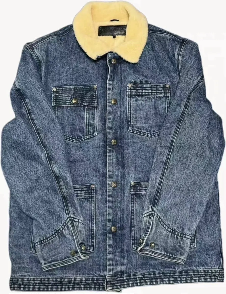 chrome hearts jean giacca