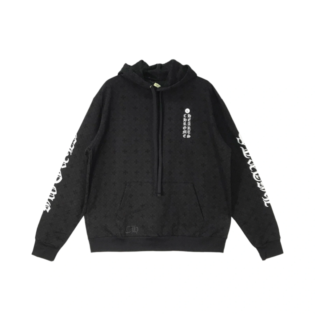 Chrome Hearts Horseshoe Felpa Con Cappuccio
