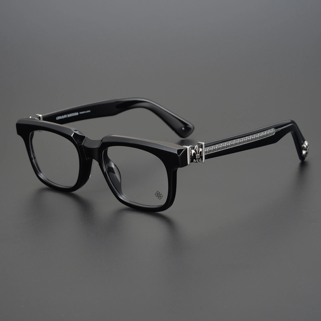 nero chrome heart occhiali