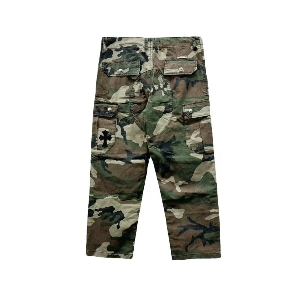 Chrome Heart Camo Cargos