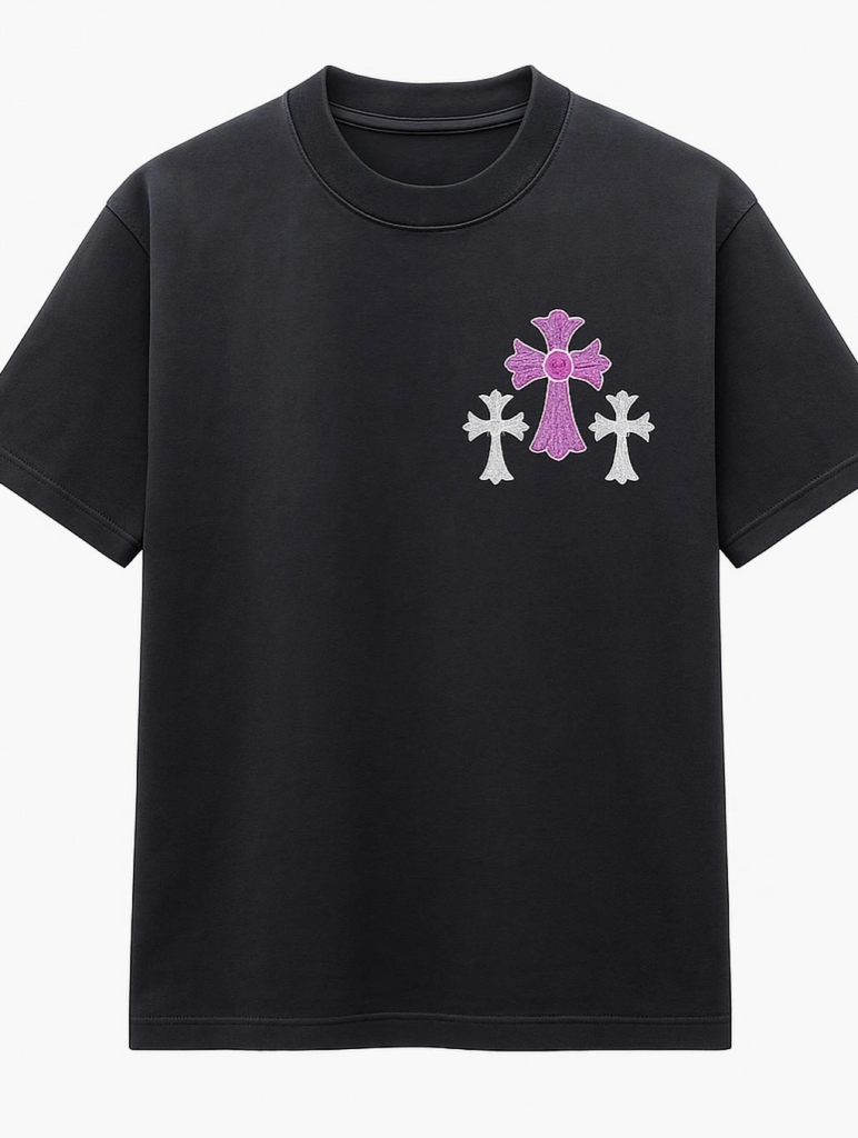 croce chrome hearts maglietta