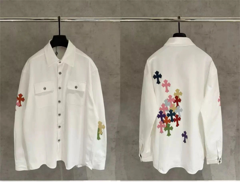 Chrome Hearts Button Up Maglietta