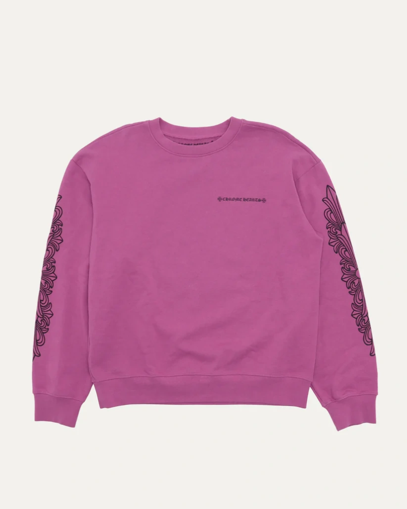 Chrome Hearts Matty Boy Spider Web Crewneck Felpa Girocollo